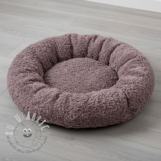 Pelliccia sintetica Curly mauve