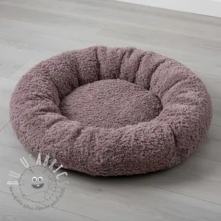 Pelliccia sintetica Curly mauve