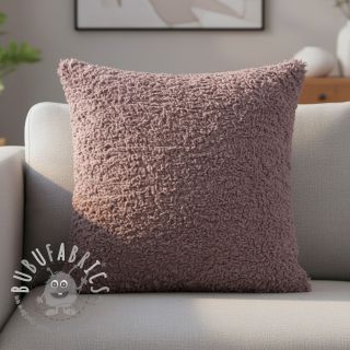 Pelliccia sintetica Curly mauve