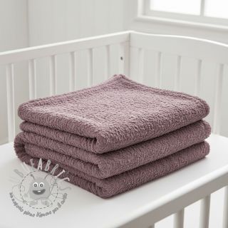 Pelliccia sintetica Curly mauve