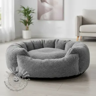 Pelliccia sintetica LUREX SILVER grey