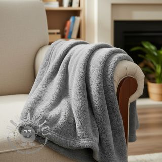 Pelliccia sintetica LUREX SILVER grey