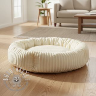 Pelliccia sintetica Vivien ecru