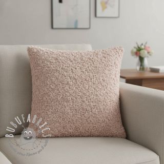 Pelliccia sintetica Curly rose