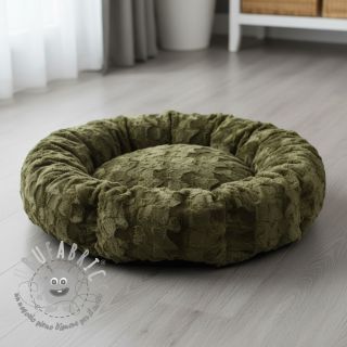 Pelliccia sintetica dark green