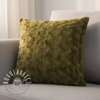 Pelliccia sintetica dark green