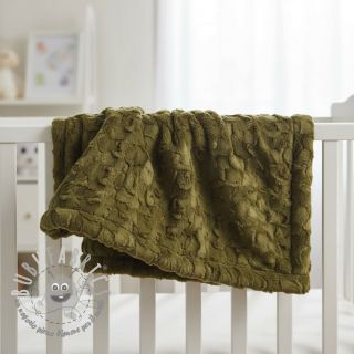 Pelliccia sintetica dark green