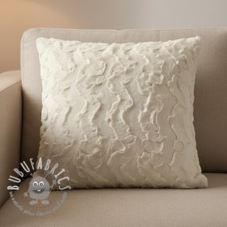 Pelliccia sintetica ecru