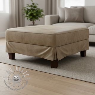 Ecopelle scamosciata DOUDOU tourterelle