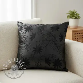 Ecopelle per abbigliamento Flowers design C
