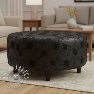 Ecopelle per abbigliamento Flowers design C