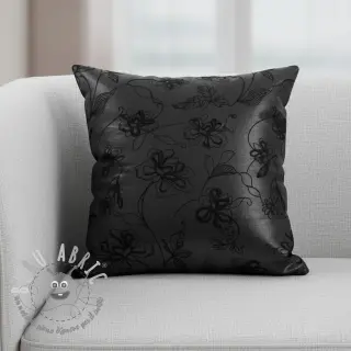 Ecopelle per abbigliamento Flowers design B