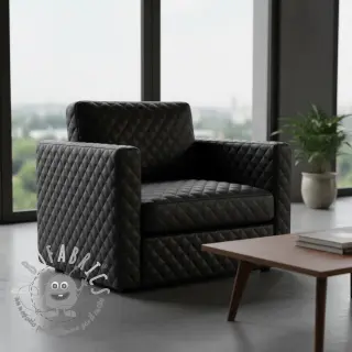 Ecopelle MATELASSE noir