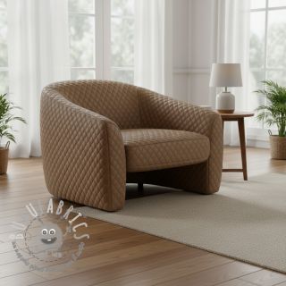 Ecopelle MATELASSE taupe