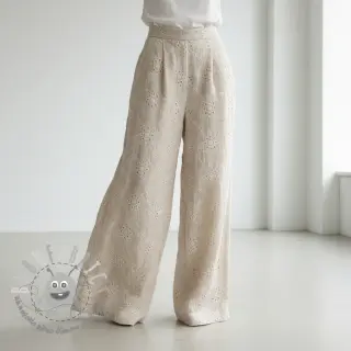Viscosa con lino Lucy natural