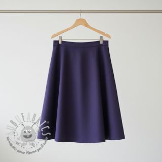 Viscosa con lino WASHED navy