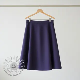 Viscosa con lino WASHED navy