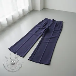 Viscosa con lino WASHED navy