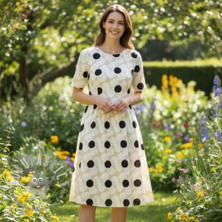 Viscosa con lino Waxflower design B digital print