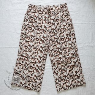 Viscosa con lino Dandelions digital print