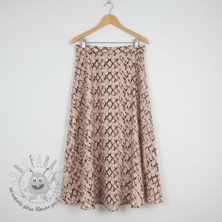 Viscosa con lino Ivy Diamonds design B digital print