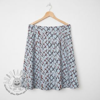 Viscosa con lino Ivy Diamonds design A digital print