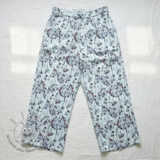 Viscosa con lino Agapanthus design B digital print