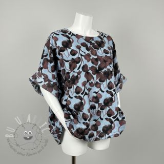 Viscosa con lino Lotus design A digital print