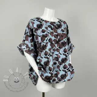 Viscosa con lino Lotus design A digital print