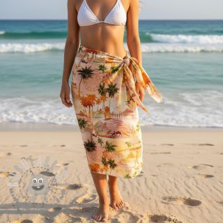 Viscosa con lino Egypt design B digital print