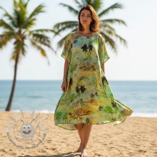 Viscosa con lino Egypt design A digital print