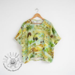 Viscosa con lino Egypt design A digital print