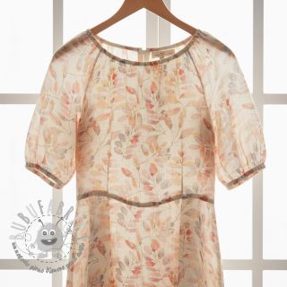 Viscosa con lino Natural Lin Lissy pink digital print