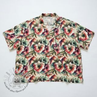 Viscosa con lino Azalea design A digital print