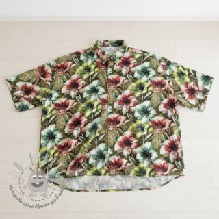 Viscosa con lino Azalea design C digital print