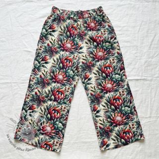 Viscosa con lino Azalea design D digital print