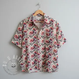 Viscosa con lino Liana design C digital print