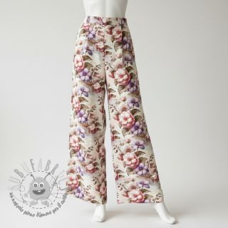 Viscosa con lino Casia design C digital print