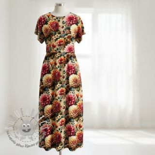 Viscosa con lino Rosalie design A digital print