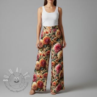 Viscosa con lino Rosalie design A digital print