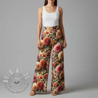 Viscosa con lino Rosalie design A digital print