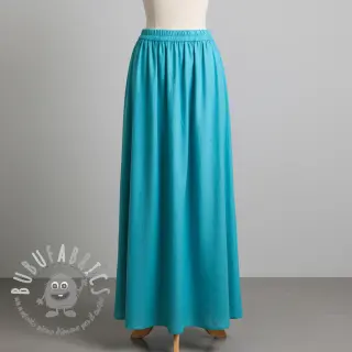 Viscosa con lino PREMIUM ocean blue