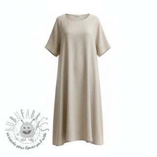 Viscosa con lino PREMIUM sand