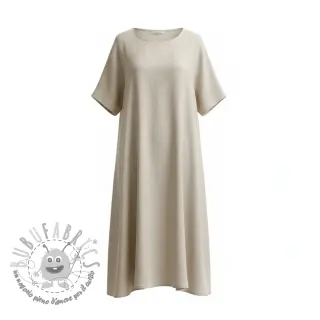 Viscosa con lino PREMIUM sand