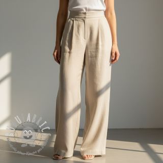 Viscosa con lino PREMIUM sand