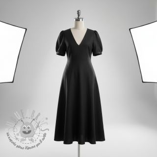 Viscosa con lino PREMIUM black