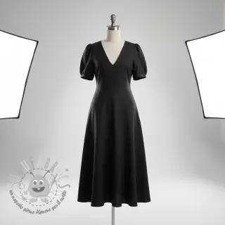 Viscosa con lino PREMIUM black