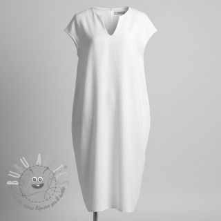 Viscosa con lino PREMIUM white