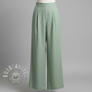 Viscosa con lino PREMIUM old green