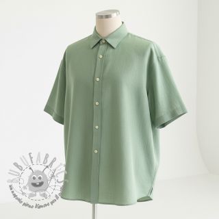 Viscosa con lino PREMIUM old green